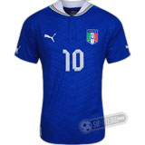 Camisa Itália - Modelo I - BALOTELLI #10
