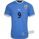 Camisa Uruguai - Modelo I - SUAREZ #9