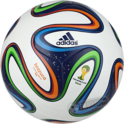 adidas brazuca ミニレプリカ ボール 2014 Mini Bola Adidas Brazuca WC 2014 - Glider