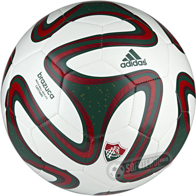 Mini Bola Adidas Brazuca WC 2014 - Fluminense