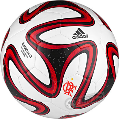 Mini Bola Adidas Brazuca WC 2014 - Flamengo