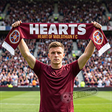 Cachecol Hearts (Heart of Midlothian)