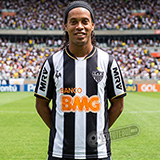 Camisa Atlético Mineiro 2013 - Modelo I (RONALDINHO #10)