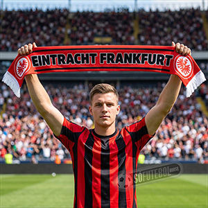 Cachecol Eintracht Frankfurt