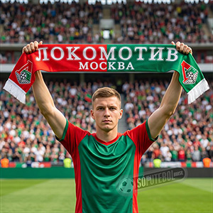 Cachecol Lokomotiv Moscow