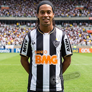 Camisa Atlético Mineiro 2013 - Modelo I (RONALDINHO #10)